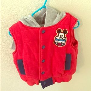 Toddle Mickey Mouse Vest